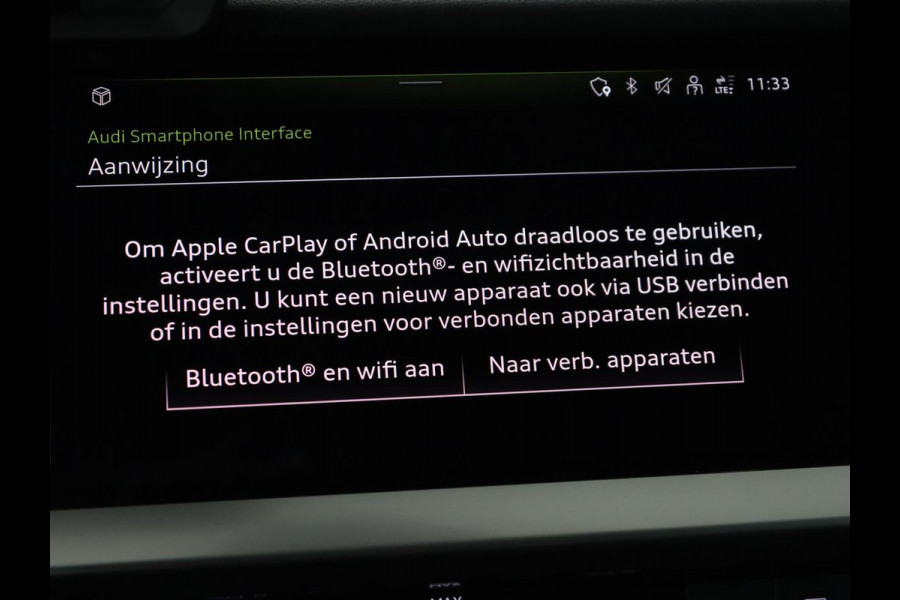 Audi A3 30 TFSI Advanced edition | Sportstoelen | Carplay | Audi Sound | Navigatie | Virtual Cockpit | Climate control | Full LED | Parkeerhulp | 17'' | DAB | Cruise control