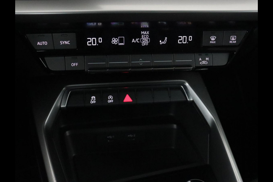 Audi A3 30 TFSI Advanced edition | Sportstoelen | Carplay | Audi Sound | Navigatie | Virtual Cockpit | Climate control | Full LED | Parkeerhulp | 17'' | DAB | Cruise control