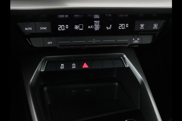 Audi A3 30 TFSI Advanced edition | Sportstoelen | Carplay | Audi Sound | Navigatie | Virtual Cockpit | Climate control | Full LED | Parkeerhulp | 17'' | DAB | Cruise control