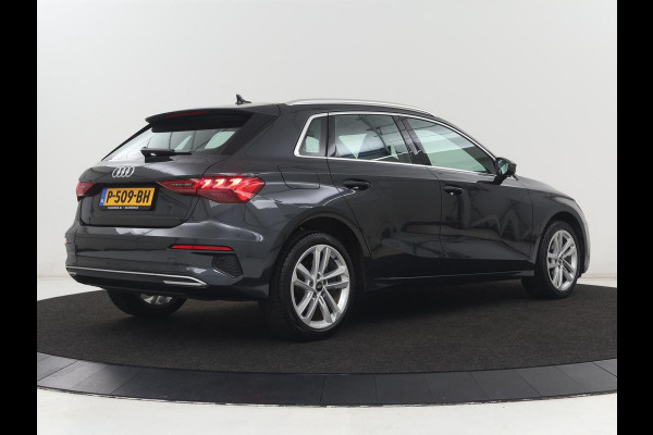 Audi A3 30 TFSI Advanced edition | Sportstoelen | Carplay | Audi Sound | Navigatie | Virtual Cockpit | Climate control | Full LED | Parkeerhulp | 17'' | DAB | Cruise control