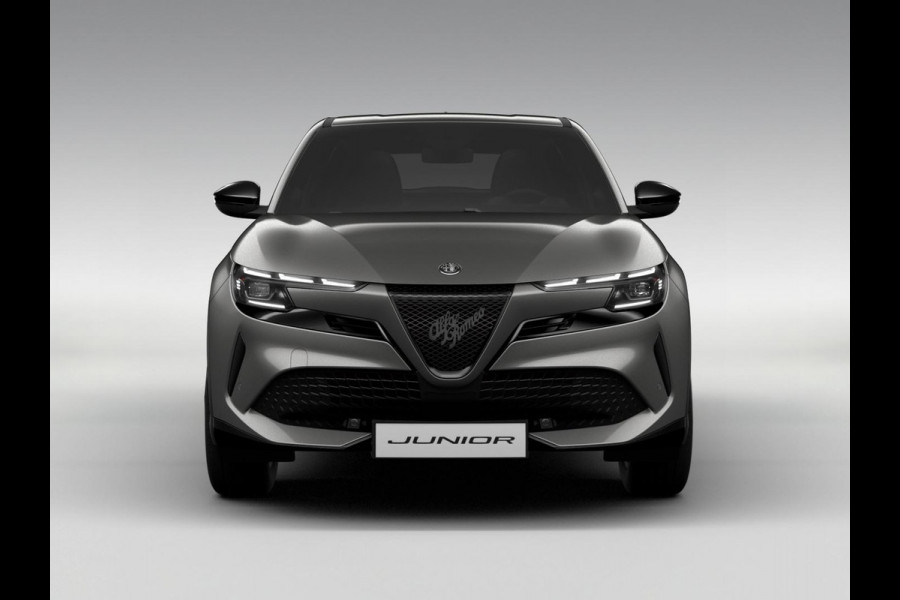 Alfa Romeo junior Elettrica Speciale 54 kWh | Techno Pack | Warmtepomp | Verwarmbare Voorruit | Arese Silver