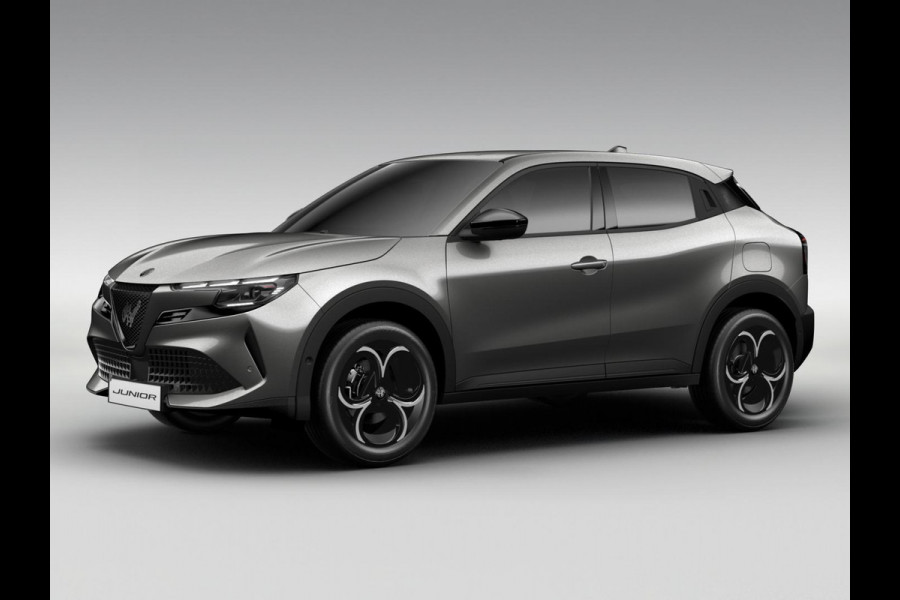 Alfa Romeo junior Elettrica Speciale 54 kWh | Techno Pack | Warmtepomp | Verwarmbare Voorruit | Arese Silver
