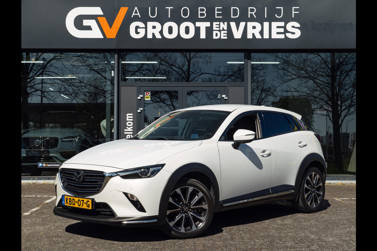 Mazda CX-3 2.0 SkyActiv-G 120 GT-M|CarPlay|Camera|Half leder| Gratis Winterset