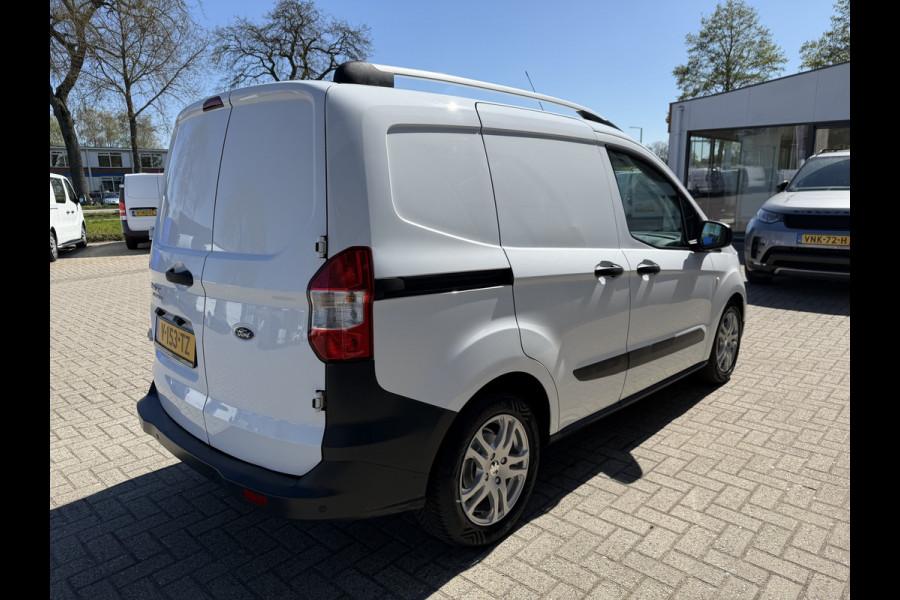 Ford Transit Courier 1.5 TDCI Trend / euro 6 / bpm vrij / vaste prijs rijklaar € 9.950 marge / vrij van btw / pdc voor en achter / airco / cruise / schuifdeur / lichtmetalen velgen