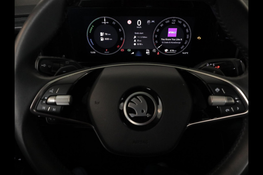 Škoda Kodiaq 1.5 TSI PHEV Sportline Business 204pk | Wegklapbare trekhaak | 19 inch lichtmetalen velgen | Elektrisch verstelb. passagiersstoel met geheugen | Verlengde garantie