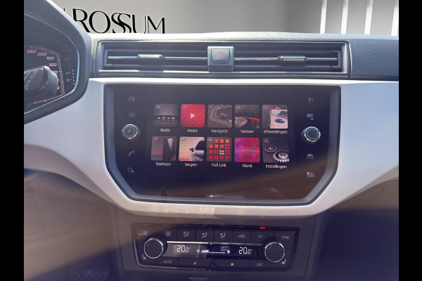 Seat Arona 1.0 TSI Xcellence Business Intense Automaat | Navi |Virtual Cockpit | Stoelverw | White met zwart dak |