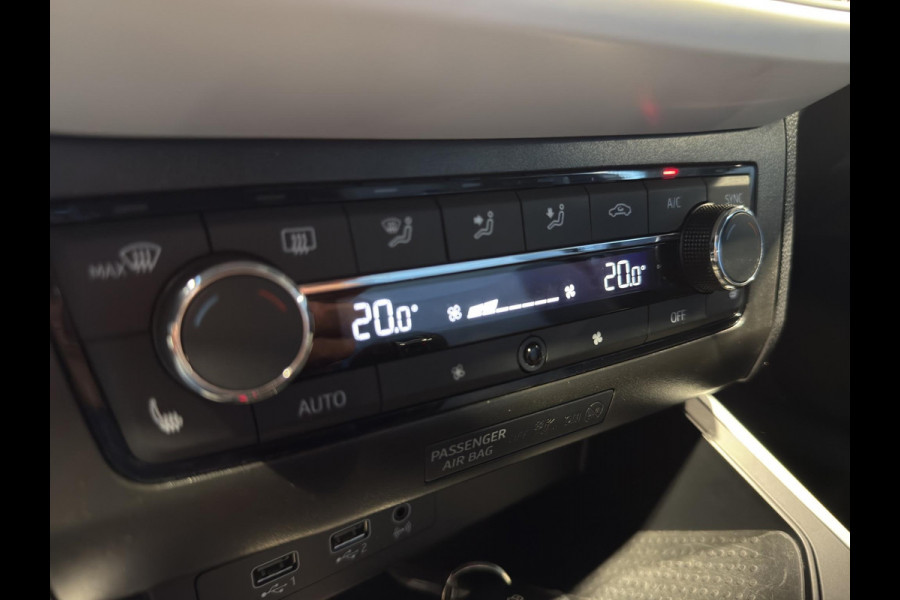 Seat Arona 1.0 TSI Xcellence Business Intense Automaat | Navi |Virtual Cockpit | Stoelverw | White met zwart dak |