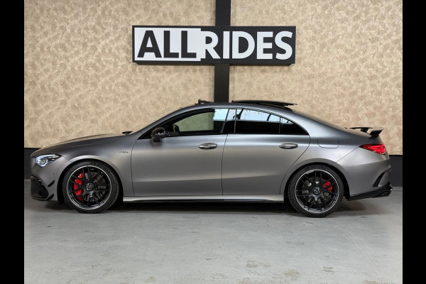Mercedes-Benz CLA-Klasse AMG 45 S 4MATIC+ | Pano | Keyless | 360 Camera | Burmester | kuipstoelen