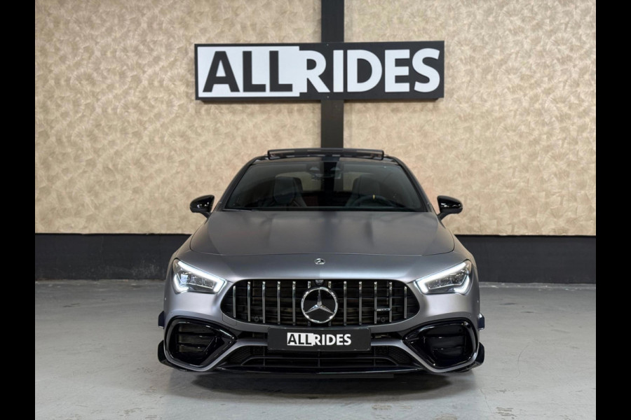 Mercedes-Benz CLA-Klasse AMG 45 S 4MATIC+ | Pano | Keyless | 360 Camera | Burmester | kuipstoelen