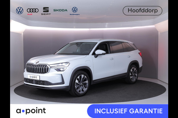 Škoda Kodiaq 1.5 TSI PHEV Sportline Business 204pk | Wegklapbare trekhaak | 19 inch lichtmetalen velgen | Elektrisch verstelb. passagiersstoel met geheugen | Verlengde garantie