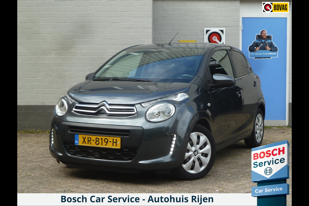 Citroën C1 1.0 VTi Feel|5-Deurs|Airco|Leder Stuur|Bluetooth