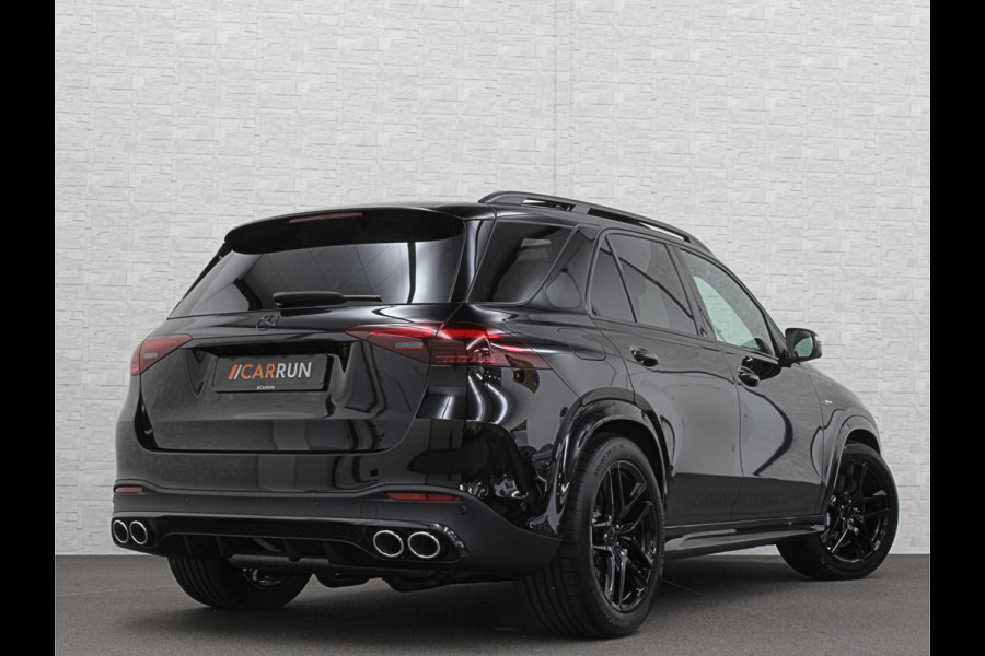Mercedes-Benz GLE AMG 53 Hybrid 4MATIC+ | Nieuw! | Panorama | 360 Camera | Stoelventilatie | Head-Up | Burmester | Trekhaak | Carbon | 4-Zone Clima | AMG Drive-Unit | Nappa-Leder | Keyless-Go | Night-Pakket | Memory | Luchtvering | Parfumering | Carplay | Stuurverwarming | Bekerhouder Clima | Draadloos Laden |