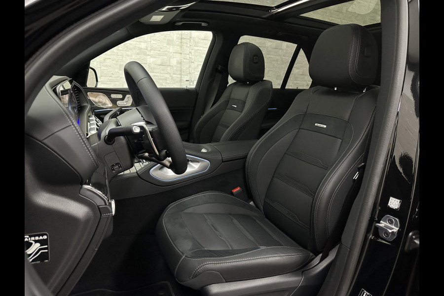 Mercedes-Benz GLE AMG 53 Hybrid 4MATIC+ | Nieuw! | Panorama | 360 Camera | Stoelventilatie | Head-Up | Burmester | Trekhaak | Carbon | 4-Zone Clima | AMG Drive-Unit | Nappa-Leder | Keyless-Go | Night-Pakket | Memory | Luchtvering | Parfumering | Carplay | Stuurverwarming | Bekerhouder Clima | Draadloos Laden |