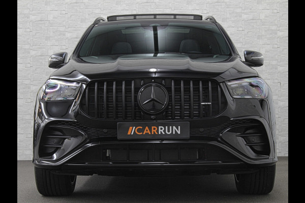 Mercedes-Benz GLE AMG 53 Hybrid 4MATIC+ | Nieuw! | Panorama | 360 Camera | Stoelventilatie | Head-Up | Burmester | Trekhaak | Carbon | 4-Zone Clima | AMG Drive-Unit | Nappa-Leder | Keyless-Go | Night-Pakket | Memory | Luchtvering | Parfumering | Carplay | Stuurverwarming | Bekerhouder Clima | Draadloos Laden |