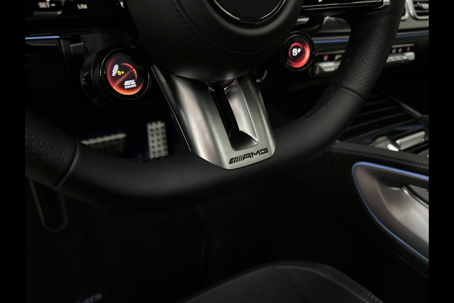 Mercedes-Benz GLE AMG 53 Hybrid 4MATIC+ | Nieuw! | Panorama | 360 Camera | Stoelventilatie | Head-Up | Burmester | Trekhaak | Carbon | 4-Zone Clima | AMG Drive-Unit | Nappa-Leder | Keyless-Go | Night-Pakket | Memory | Luchtvering | Parfumering | Carplay | Stuurverwarming | Bekerhouder Clima | Draadloos Laden |