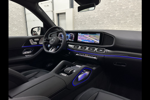 Mercedes-Benz GLE AMG 53 Hybrid 4MATIC+ | Nieuw! | Panorama | 360 Camera | Stoelventilatie | Head-Up | Burmester | Trekhaak | Carbon | 4-Zone Clima | AMG Drive-Unit | Nappa-Leder | Keyless-Go | Night-Pakket | Memory | Luchtvering | Parfumering | Carplay | Stuurverwarming | Bekerhouder Clima | Draadloos Laden |