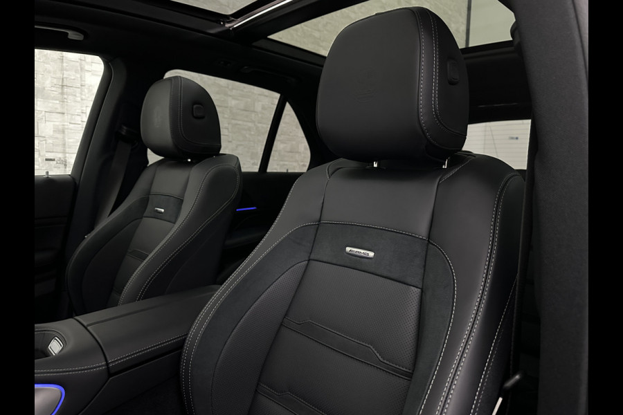 Mercedes-Benz GLE AMG 53 Hybrid 4MATIC+ | Nieuw! | Panorama | 360 Camera | Stoelventilatie | Head-Up | Burmester | Trekhaak | Carbon | 4-Zone Clima | AMG Drive-Unit | Nappa-Leder | Keyless-Go | Night-Pakket | Memory | Luchtvering | Parfumering | Carplay | Stuurverwarming | Bekerhouder Clima | Draadloos Laden |