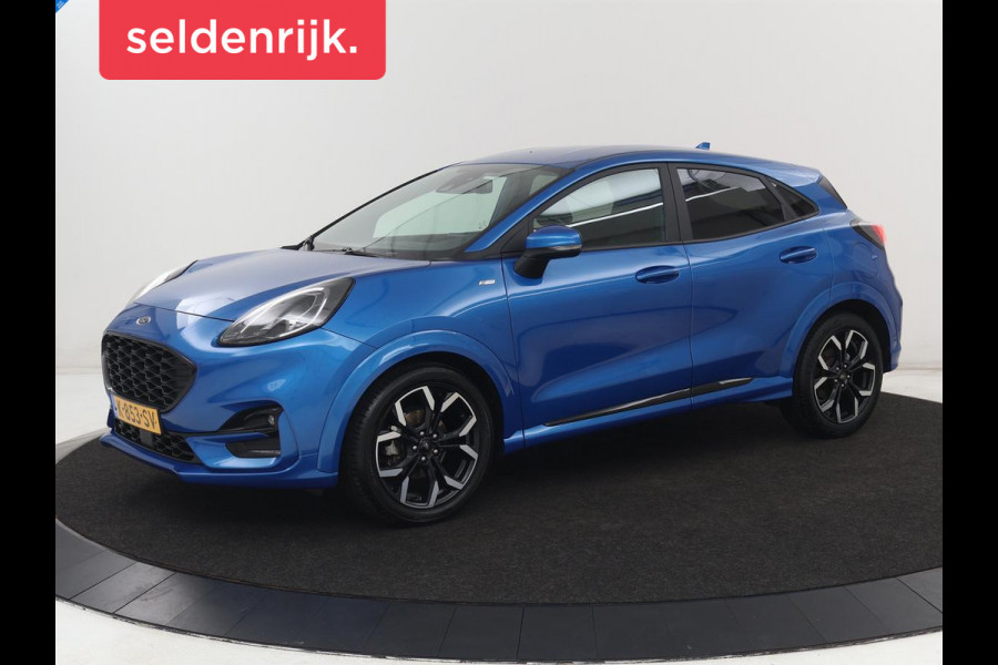 Ford Puma 1.0 EcoBoost Hybrid ST-Line X | Carplay | B&O Sound | Navigatie | Half leder | Climate control | Full LED | Digital Cockpit | Cruise control | Parkeerhulp | Bluetooth | Getint glas