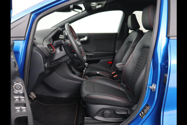 Ford Puma 1.0 EcoBoost Hybrid ST-Line X | Carplay | B&O Sound | Navigatie | Half leder | Climate control | Full LED | Digital Cockpit | Cruise control | Parkeerhulp | Bluetooth | Getint glas