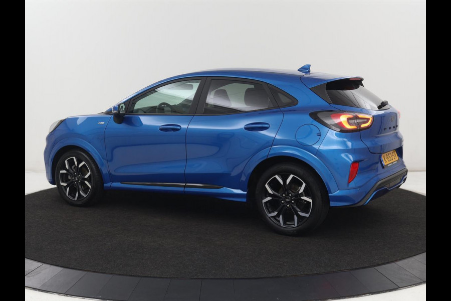 Ford Puma 1.0 EcoBoost Hybrid ST-Line X | Carplay | B&O Sound | Navigatie | Half leder | Climate control | Full LED | Digital Cockpit | Cruise control | Parkeerhulp | Bluetooth | Getint glas