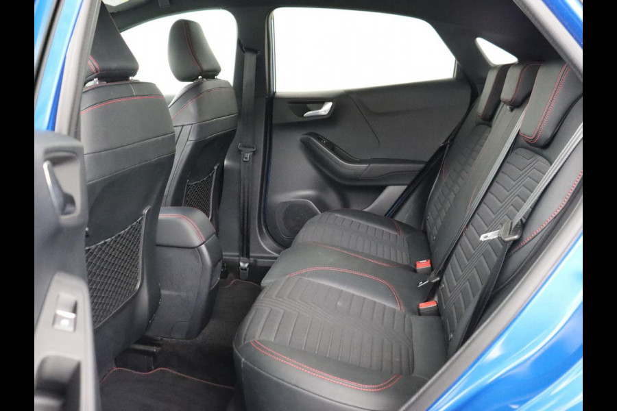 Ford Puma 1.0 EcoBoost Hybrid ST-Line X | Carplay | B&O Sound | Navigatie | Half leder | Climate control | Full LED | Digital Cockpit | Cruise control | Parkeerhulp | Bluetooth | Getint glas