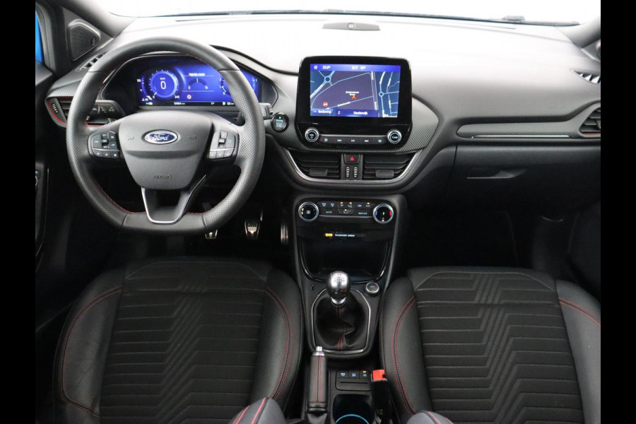 Ford Puma 1.0 EcoBoost Hybrid ST-Line X | Carplay | B&O Sound | Navigatie | Half leder | Climate control | Full LED | Digital Cockpit | Cruise control | Parkeerhulp | Bluetooth | Getint glas