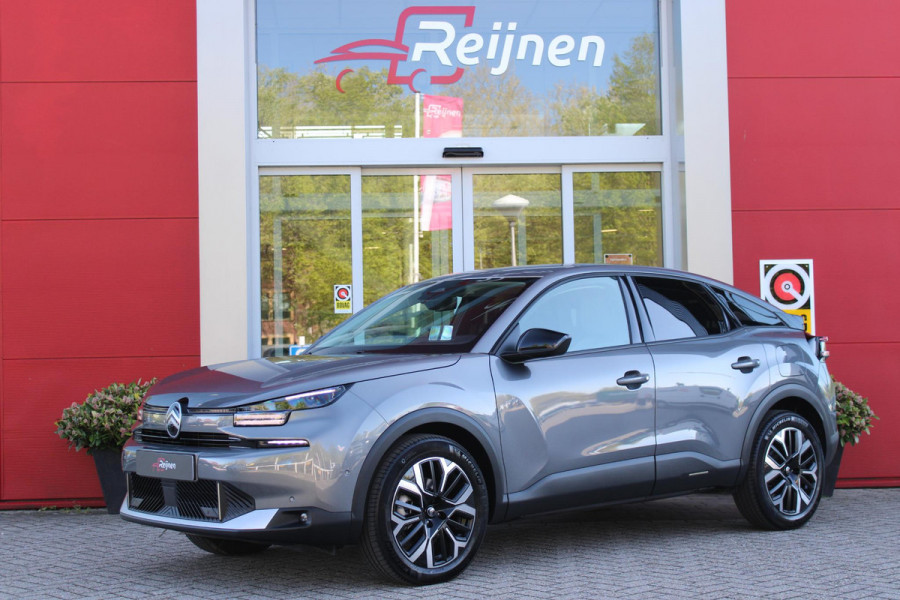 Citroën C4 C4 1.2 HYbrid 145PK MAX | HEAD UP DISPLAY | CAMERA VOOR + ACHTER | NAVIGATIE | DRAADLOZE TELEFOONLADER | FULL LED KOPLAMPEN | DRAADLOZE APPLE CARPLAY/ANDROID AUTO | 18" LICHTMETALEN VELGEN | ADAPTIVE CRUISE CONTROL | CLIMATE CONTROL | LEDEREN BEKLEDING | DAB+ RADIO | KEYLESS ENTRY/START |