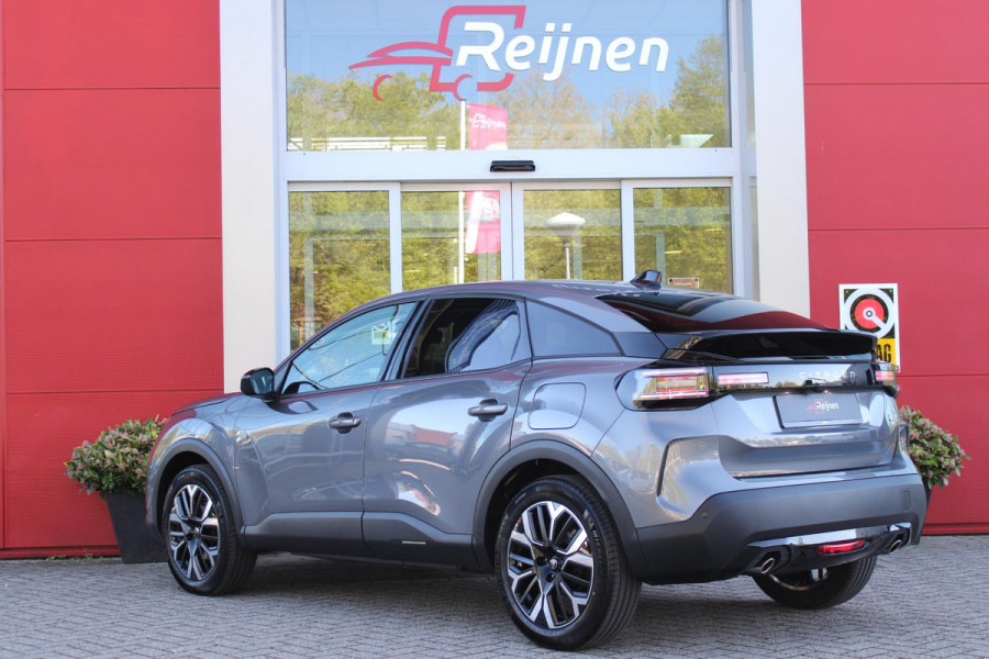 Citroën C4 C4 1.2 HYbrid 145PK MAX | HEAD UP DISPLAY | CAMERA VOOR + ACHTER | NAVIGATIE | DRAADLOZE TELEFOONLADER | FULL LED KOPLAMPEN | DRAADLOZE APPLE CARPLAY/ANDROID AUTO | 18" LICHTMETALEN VELGEN | ADAPTIVE CRUISE CONTROL | CLIMATE CONTROL | LEDEREN BEKLEDING | DAB+ RADIO | KEYLESS ENTRY/START |