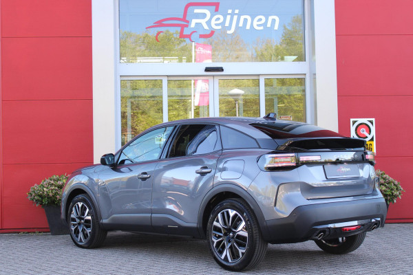 Citroën C4 C4 1.2 HYbrid 145PK MAX | HEAD UP DISPLAY | CAMERA VOOR + ACHTER | NAVIGATIE | DRAADLOZE TELEFOONLADER | FULL LED KOPLAMPEN | DRAADLOZE APPLE CARPLAY/ANDROID AUTO | 18" LICHTMETALEN VELGEN | ADAPTIVE CRUISE CONTROL | CLIMATE CONTROL | LEDEREN BEKLEDING | DAB+ RADIO | KEYLESS ENTRY/START |