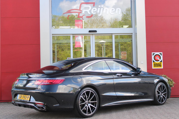 Mercedes-Benz S-Klasse Coupé 450 4MATIC | AMG-STYLING INTERIEUR / EXTERIEUR | PANORAMADAK | BURMESTER PREMIUM AUDIO ® | ELEKTRISCH VERSTELBARE VOORSTOELEN MET GEHEUGEN | MASSAGE STOELEN | VOORSTOELEN VERWARMBAAR | VOORSTOELEN GEVENTILEERD | AIRSCARF ( HOOFDRUIMTEVERWARMING VOOR BESTUURDER EN VOORPASSAGIER | LEDEREN INTERIEURDELEN | HOUTAFWERKING INTERIEUR | SFEERVERLICHTING | LEDEREN BEKLEDING | ADAPTIVE CRUISE CONTROL | PARKEERPAKKET INCLUSIEF 360°-CAMERA | ELEKTRISCHE ACHTERKLEP | VLAKKENVERWARMING | DODEHOEK DETECTIE | 20" MULTISPAAK LICHTMETALEN VELGEN |