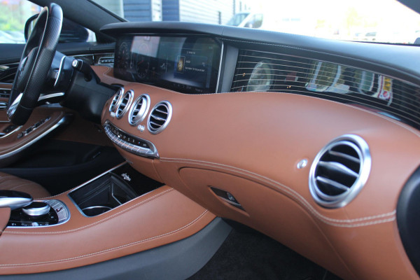 Mercedes-Benz S-Klasse Coupé 450 4MATIC | AMG-STYLING INTERIEUR / EXTERIEUR | PANORAMADAK | BURMESTER PREMIUM AUDIO ® | ELEKTRISCH VERSTELBARE VOORSTOELEN MET GEHEUGEN | MASSAGE STOELEN | VOORSTOELEN VERWARMBAAR | VOORSTOELEN GEVENTILEERD | AIRSCARF ( HOOFDRUIMTEVERWARMING VOOR BESTUURDER EN VOORPASSAGIER | LEDEREN INTERIEURDELEN | HOUTAFWERKING INTERIEUR | SFEERVERLICHTING | LEDEREN BEKLEDING | ADAPTIVE CRUISE CONTROL | PARKEERPAKKET INCLUSIEF 360°-CAMERA | ELEKTRISCHE ACHTERKLEP | VLAKKENVERWARMING | DODEHOEK DETECTIE | 20" MULTISPAAK LICHTMETALEN VELGEN |