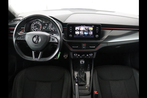 Škoda SCALA 1.0 TSI Sport | Automaat | Panoramadak | Carplay | Full LED | Climate control | Sportstoelen | Parkeerhulp | Cruise control | Bluetooth | 17'' | Getint glas