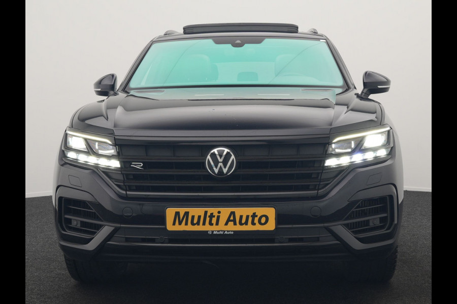 Volkswagen Touareg 3.0 TSi 4MOTION R PHEV 462pk Dealer O.H. | Luchtvering | Trekhaak Af Fabriek | Panodak | Adaptive Cruise | Lederen Sportstoelen Memory & Verwarmd | Camera | 21"L.M | Stuur Verwarmd | Keyless | Apple Carplay | Blis | Plug In Hybrid |