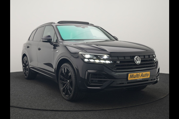 Volkswagen Touareg 3.0 TSi 4MOTION R PHEV 462pk Dealer O.H. | Luchtvering | Trekhaak Af Fabriek | Panodak | Adaptive Cruise | Lederen Sportstoelen Memory & Verwarmd | Camera | 21"L.M | Stuur Verwarmd | Keyless | Apple Carplay | Blis | Plug In Hybrid |