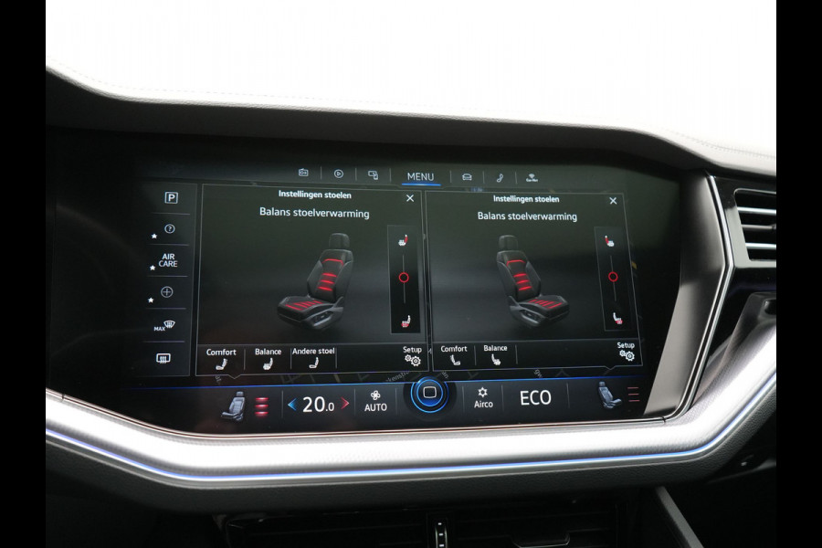 Volkswagen Touareg 3.0 TSi 4MOTION R PHEV 462pk Dealer O.H. | Luchtvering | Trekhaak Af Fabriek | Panodak | Adaptive Cruise | Lederen Sportstoelen Memory & Verwarmd | Camera | 21"L.M | Stuur Verwarmd | Keyless | Apple Carplay | Blis | Plug In Hybrid |