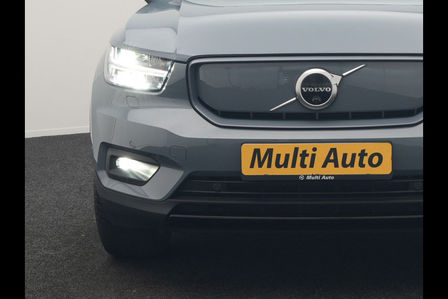 Volvo XC40 Recharge Pro 69kWh 231pk Dealer O.H. | Panodak | 360 Camera | Adaptive Cruise | Harman / Kardon | Alcantara Sportstoelen Memory & Verwarmd | Google Assistent | Stuur Verwarmd | Keyless | Blis | DAB |