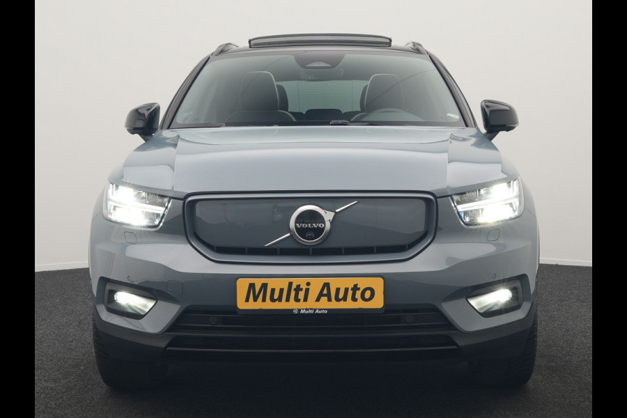 Volvo XC40 Recharge Pro 69kWh 231pk Dealer O.H. | Panodak | 360 Camera | Adaptive Cruise | Harman / Kardon | Alcantara Sportstoelen Memory & Verwarmd | Google Assistent | Stuur Verwarmd | Keyless | Blis | DAB |