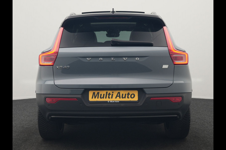 Volvo XC40 Recharge Pro 69kWh 231pk Dealer O.H. | Panodak | 360 Camera | Adaptive Cruise | Harman / Kardon | Alcantara Sportstoelen Memory & Verwarmd | Google Assistent | Stuur Verwarmd | Keyless | Blis | DAB |