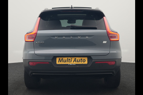 Volvo XC40 Recharge Pro 69kWh 231pk Dealer O.H. | Panodak | 360 Camera | Adaptive Cruise | Harman / Kardon | Alcantara Sportstoelen Memory & Verwarmd | Google Assistent | Stuur Verwarmd | Keyless | Blis | DAB |