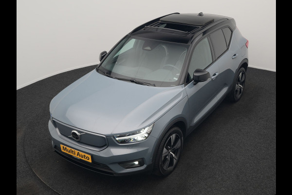 Volvo XC40 Recharge Pro 69kWh 231pk Dealer O.H. | Panodak | 360 Camera | Adaptive Cruise | Harman / Kardon | Alcantara Sportstoelen Memory & Verwarmd | Google Assistent | Stuur Verwarmd | Keyless | Blis | DAB |