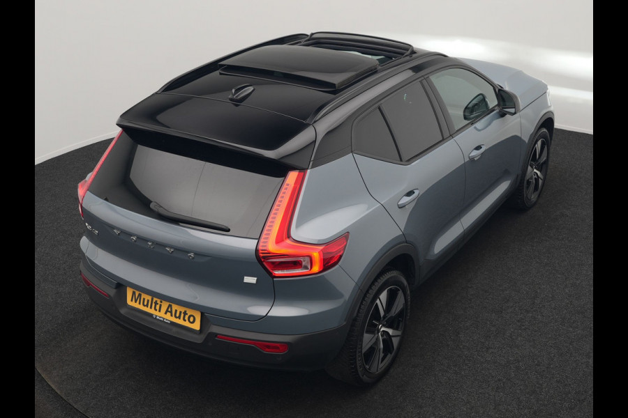 Volvo XC40 Recharge Pro 69kWh 231pk Dealer O.H. | Panodak | 360 Camera | Adaptive Cruise | Harman / Kardon | Alcantara Sportstoelen Memory & Verwarmd | Google Assistent | Stuur Verwarmd | Keyless | Blis | DAB |