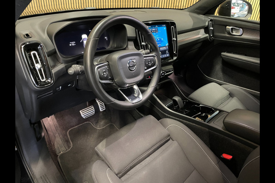 Volvo XC40 Recharge Core|94% SOH|BLACK|ACC|CAMERA|APPLE CARPLAY/ANDROID AUTO|STOEL+STUURVERW|ELEK.KLEP|NL-AUTO|NAP|INC.BTW|1e EIG|