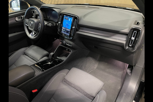 Volvo XC40 Recharge Core|94% SOH|BLACK|ACC|CAMERA|APPLE CARPLAY/ANDROID AUTO|STOEL+STUURVERW|ELEK.KLEP|NL-AUTO|NAP|INC.BTW|1e EIG|
