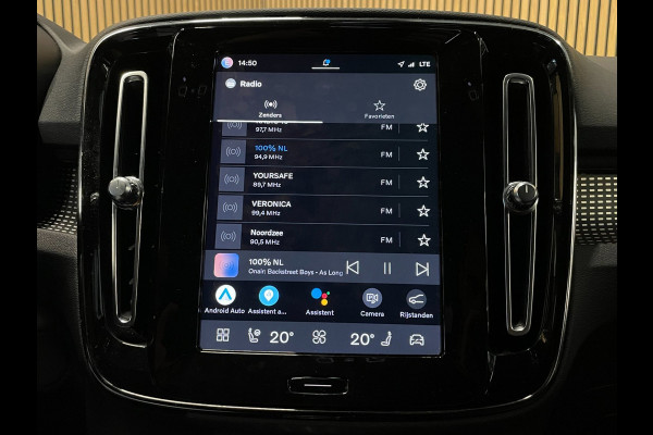 Volvo XC40 Recharge Core|94% SOH|BLACK|ACC|CAMERA|APPLE CARPLAY/ANDROID AUTO|STOEL+STUURVERW|ELEK.KLEP|NL-AUTO|NAP|INC.BTW|1e EIG|