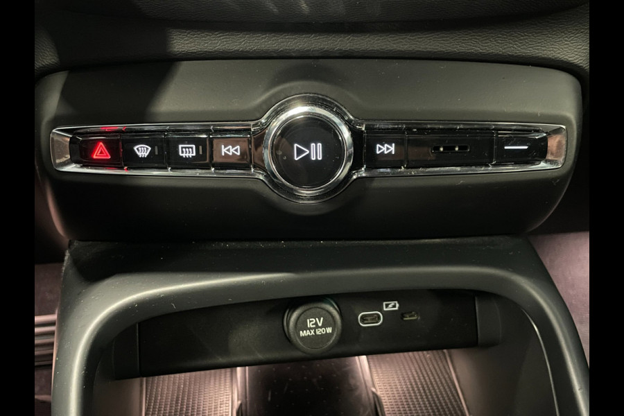 Volvo XC40 Recharge Core|94% SOH|BLACK|ACC|CAMERA|APPLE CARPLAY/ANDROID AUTO|STOEL+STUURVERW|ELEK.KLEP|NL-AUTO|NAP|INC.BTW|1e EIG|