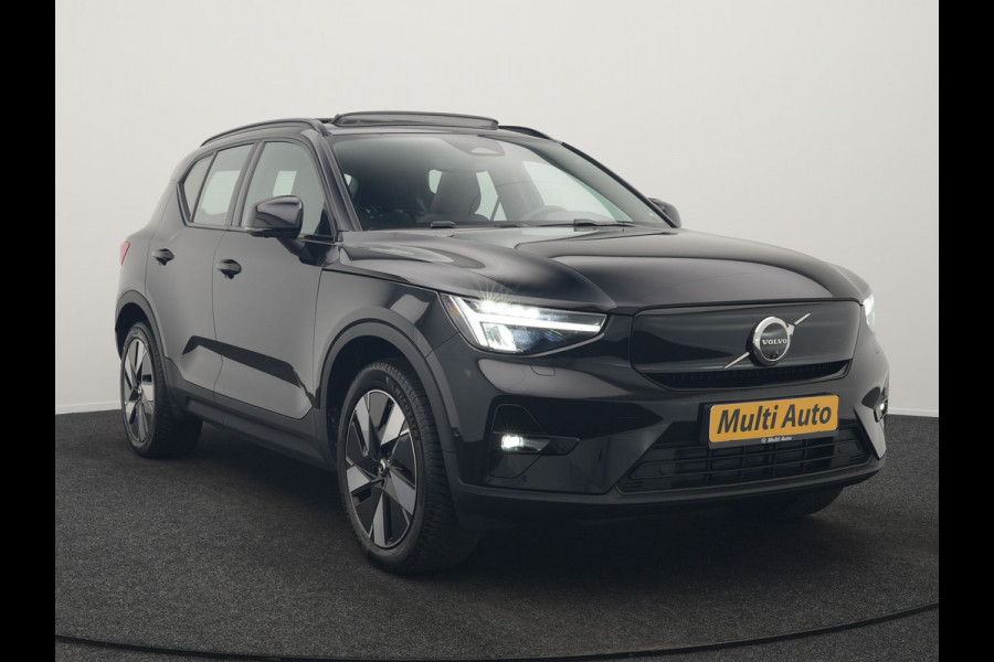 Volvo XC40 Recharge Extended Range Ultimate 82 kWh 252pk Dealer O.H. | Panodak | 360 Camera | Adaptive Cruise | Harman / Kardon | Voorstoelen Memory & Verwarmd | Google Assistent | Keyless | Blis | Stuur Verwarmd | Apple Carplay | DAB |