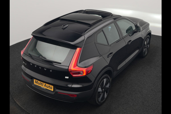 Volvo XC40 Recharge Extended Range Ultimate 82 kWh 252pk Dealer O.H. | Panodak | 360 Camera | Adaptive Cruise | Harman / Kardon | Voorstoelen Memory & Verwarmd | Google Assistent | Keyless | Blis | Stuur Verwarmd | Apple Carplay | DAB |