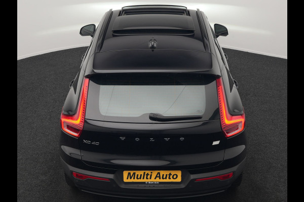 Volvo XC40 Recharge Extended Range Ultimate 82 kWh 252pk Dealer O.H. | Panodak | 360 Camera | Adaptive Cruise | Harman / Kardon | Voorstoelen Memory & Verwarmd | Google Assistent | Keyless | Blis | Stuur Verwarmd | Apple Carplay | DAB |