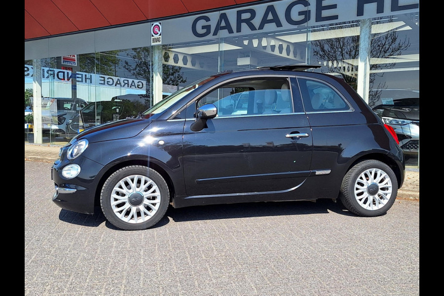 Fiat 500 1.2 Lounge | Panodak | LM velgen | Airco | Cruise | Navi | All Season |
