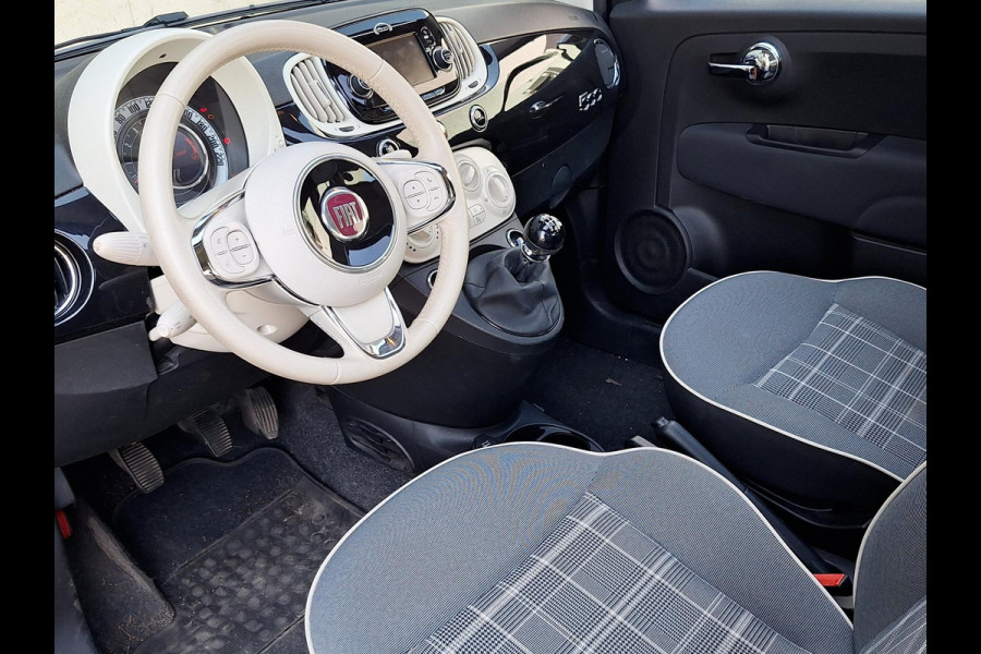 Fiat 500 1.2 Lounge | Panodak | LM velgen | Airco | Cruise | Navi | All Season |